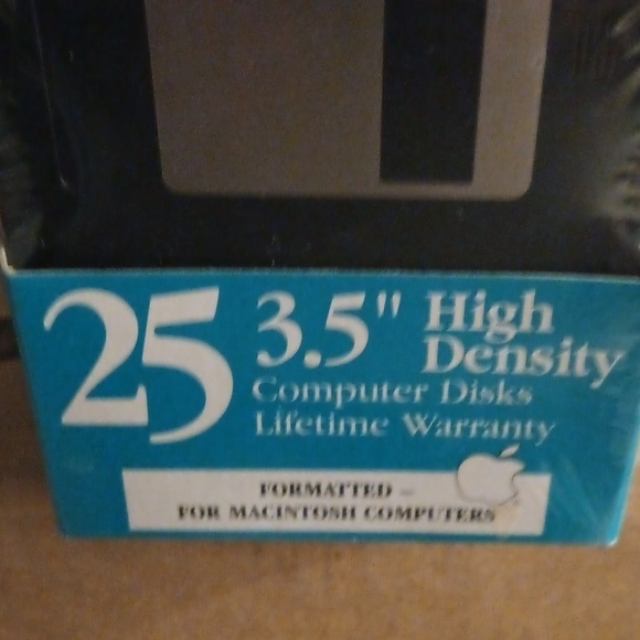 Brand New High Density Computer Disks 2 packs 1 opened 1 not opened - Picture 2 of 2